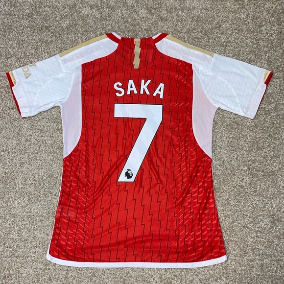 Adidas Arsenal Saka 2023/2024 Men’s Home Soccer Jersey🆕 - Picture 1 of 11